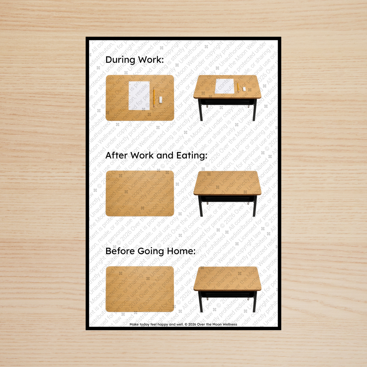My Desk Matching Guide