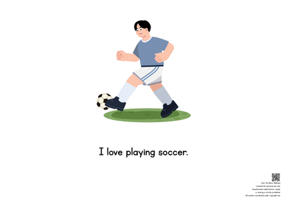 Playing Soccer Safely with Other Kids [5 Thinking Questions and 1 Token Board Included]