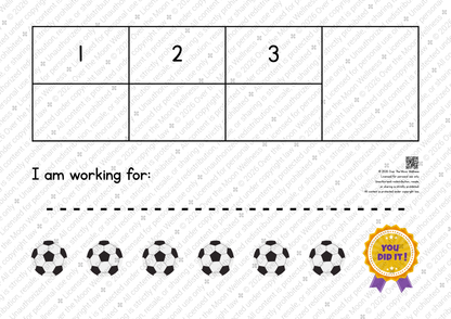 Soccer Ball Token Board